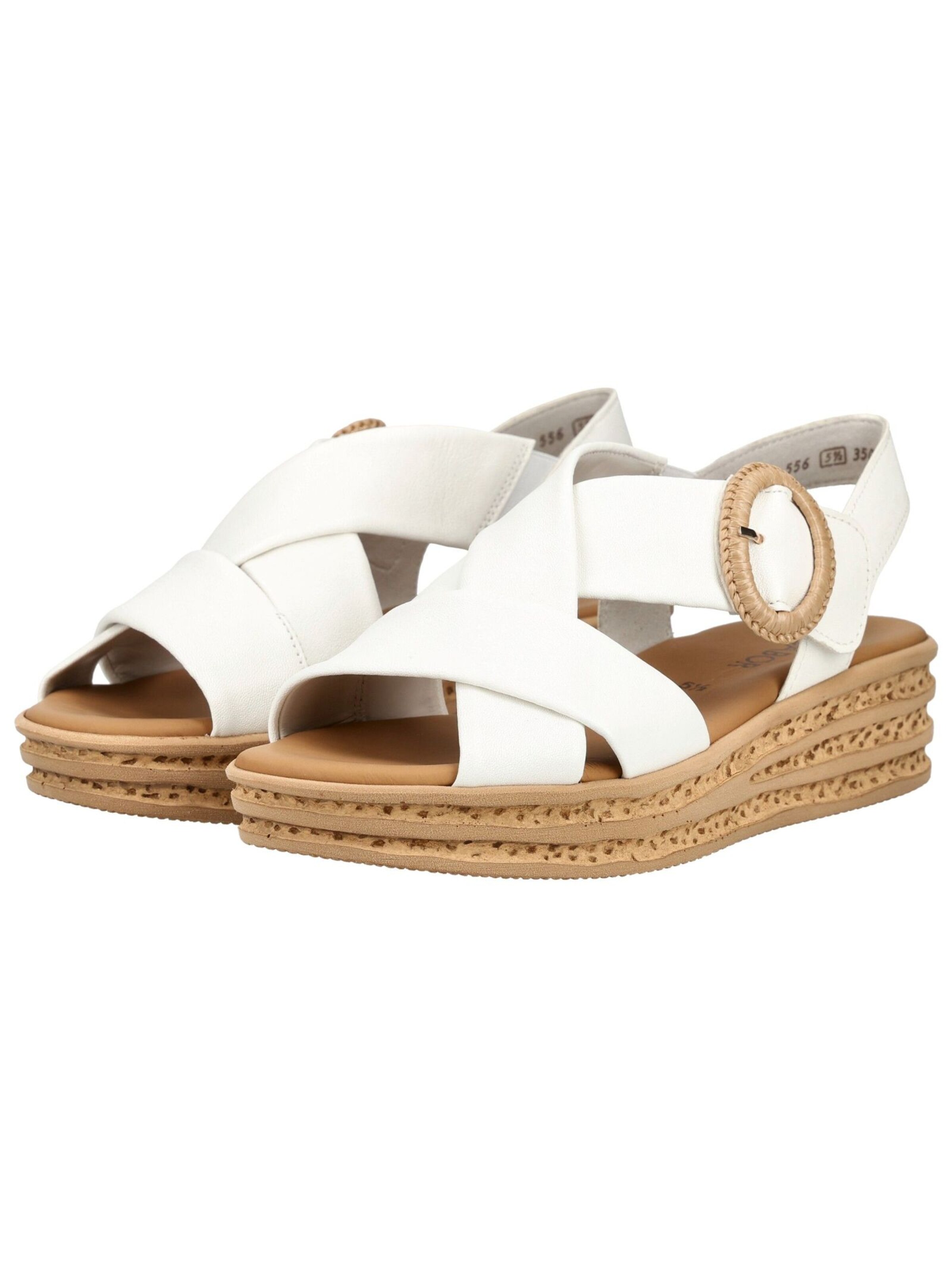 GABOR Sandalen met riem in Wit