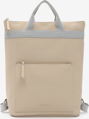 Sac à dos 'Elli' Emily & Noah en beige : devant
