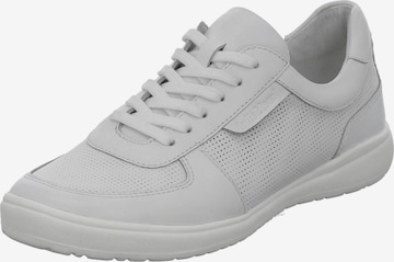 JOSEF SEIBEL Athletic Lace-Up Shoes 'Caren' in White: front