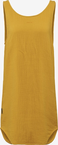 Pinetime Clothing Jurk 'Breeze' in Geel: voorkant