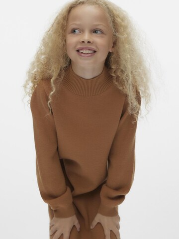 Vero Moda Girl Sweater 'Vmkenya' in Brown