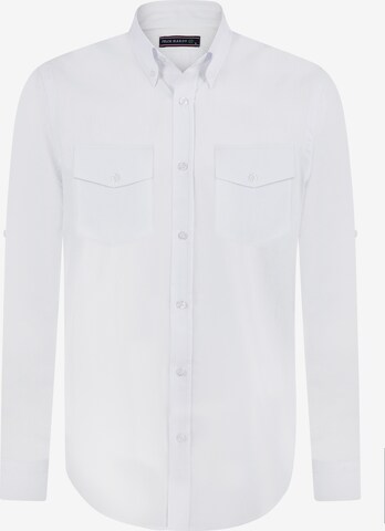 Felix Hardy Regular fit Overhemd in Wit: voorkant