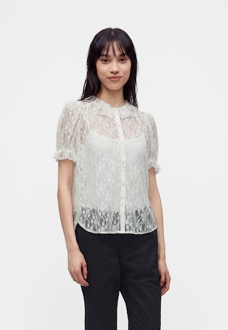 GAP Bluse in Weiß: Vorderseite