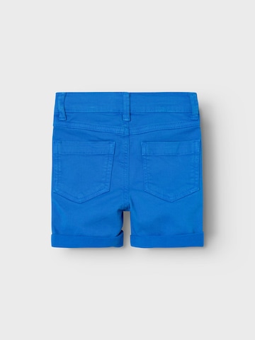 NAME IT Slimfit Broek 'Silas Isak' in Blauw