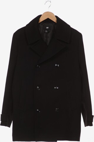 H&M Jacket & Coat in L-XL in Black: front