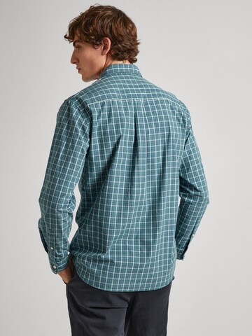 Pepe Jeans Regular fit Button Up Shirt ' PATTON ' in Green