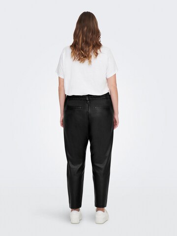 ONLY Carmakoma - regular Pantalón 'CARGOLDTRASH' en negro