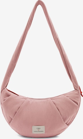 Sac à bandoulière 'Unio Vancouver' Les Visionnaires en rose : devant