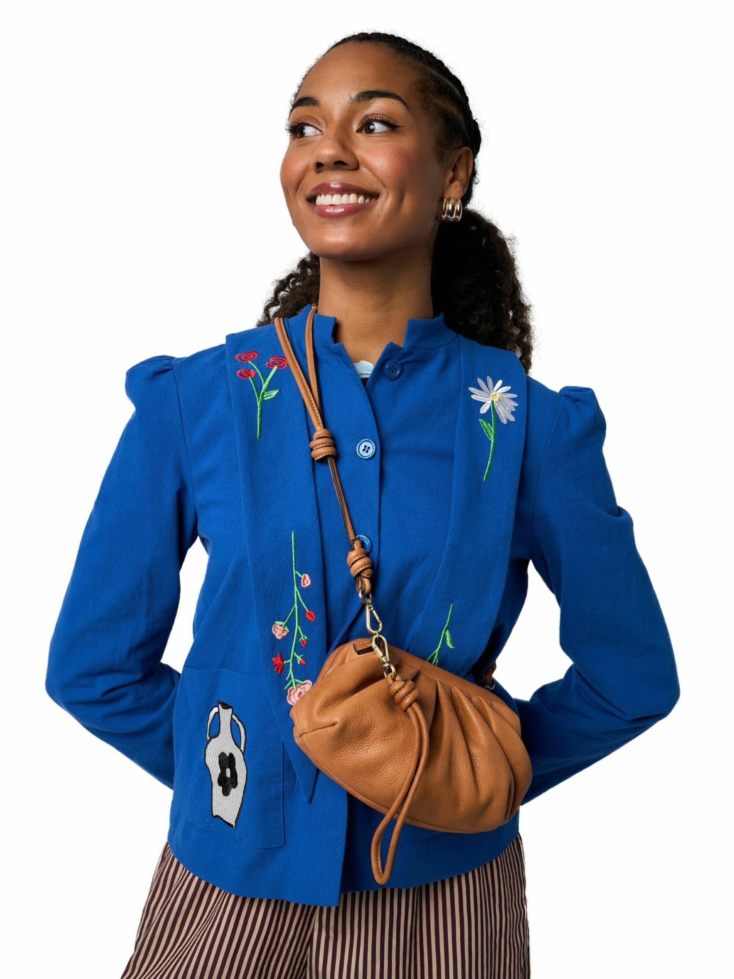 RE:DESIGNED Shopper ' Neko ' in Black: front