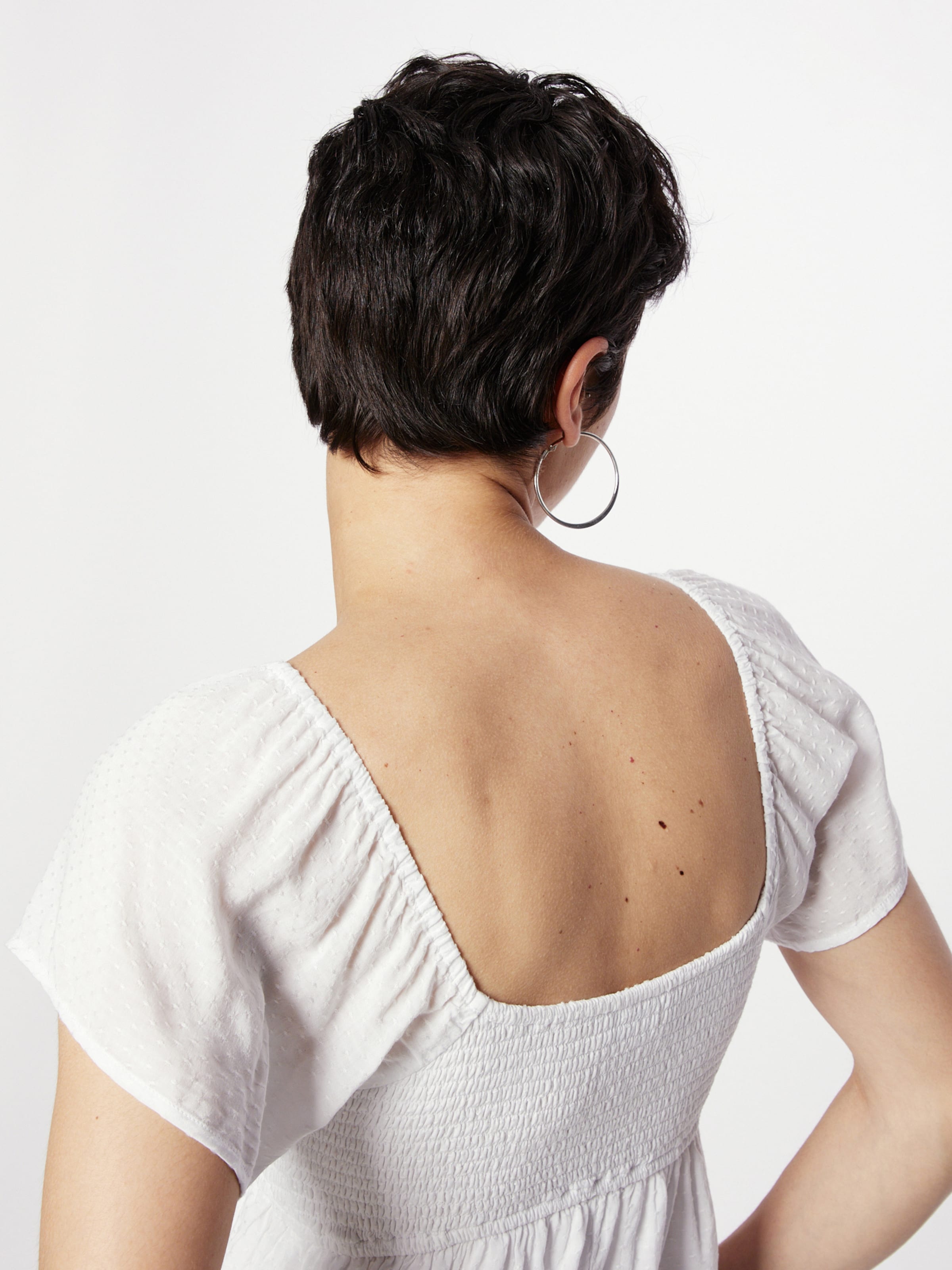 Hollister 2025 white blouse