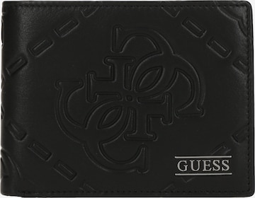 juoda GUESS Piniginė 'BOSTON': priekis