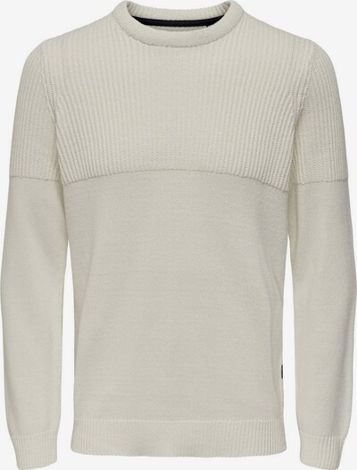 Pullover Only & Sons di colore bianco, Visualizzazione prodotti