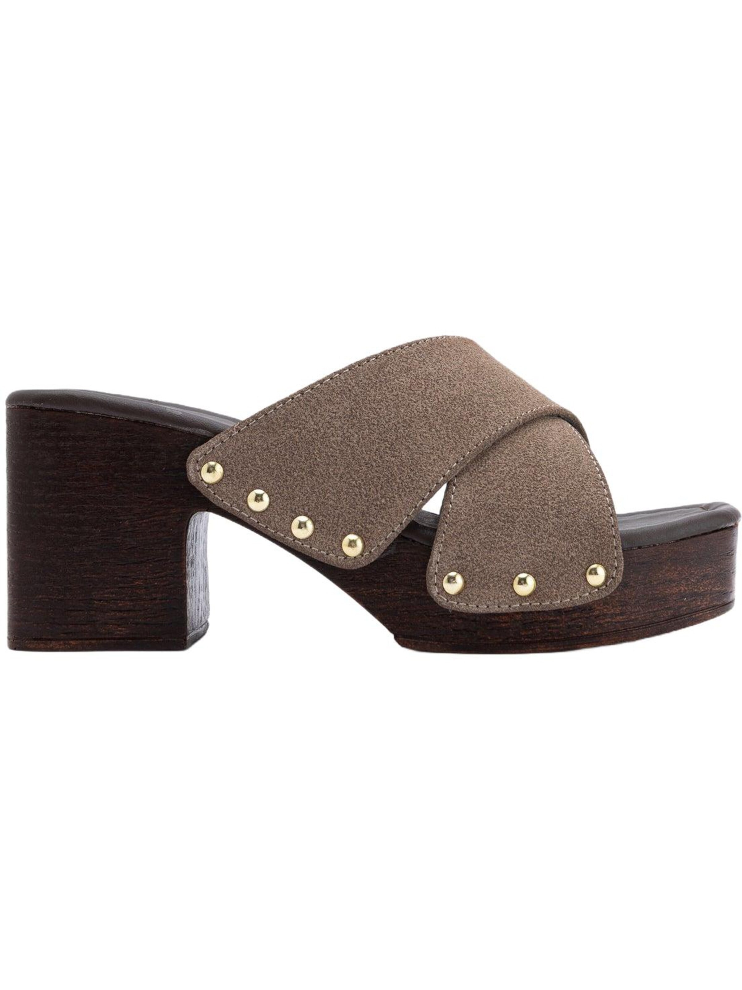 Limoya Mules 'Jamela' in Beige