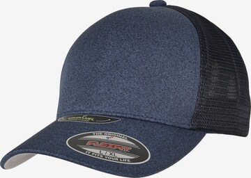 Casquette Flexfit en bleu : devant