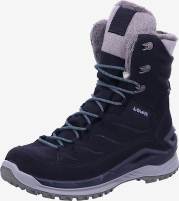 LOWA Ankle Boots 'Calceta Evo' in Blue: front