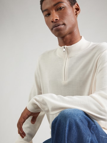 Pull-over 'Ebenji' BOSS en blanc