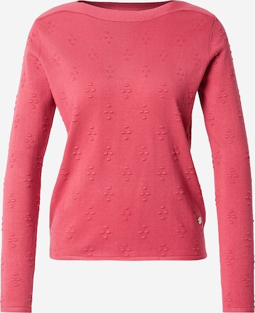 ZABAIONE Pullover 'Gr44ace' in Pink: Vorderseite