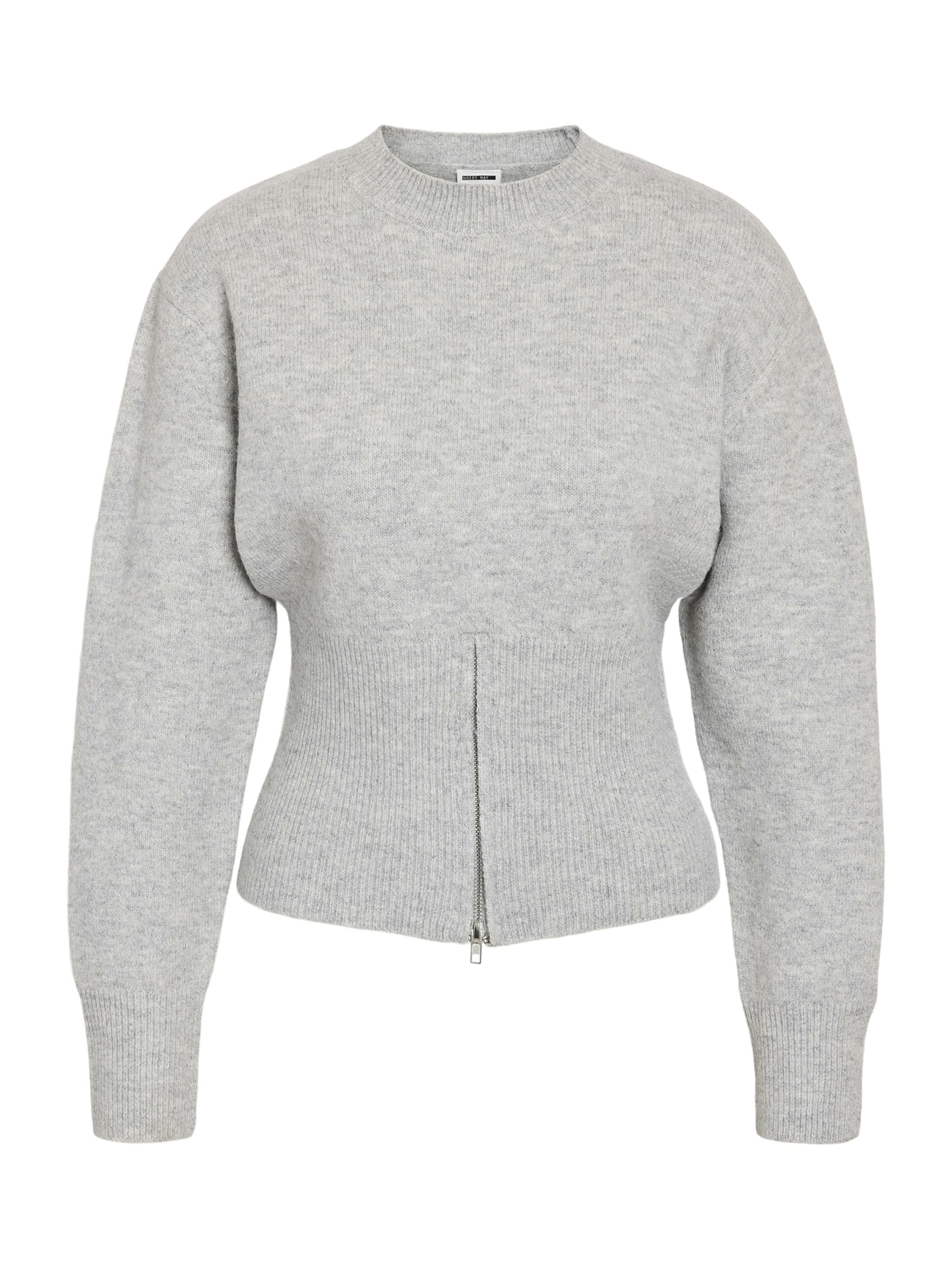 Noisy may Sweter w kolorze szary: przód