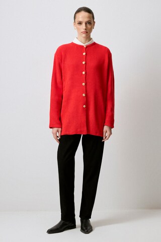 Touche Prive Strickjacke in Rot