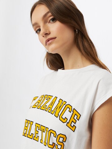 Bizance Paris - Camiseta 'ELOANE' en blanco