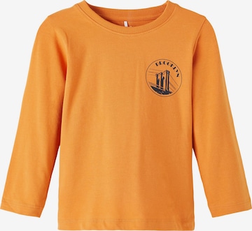 NAME IT - Camiseta 'Lokas' en naranja: frente