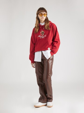 Abercrombie & Fitch Sweatshirt 'CLASSIC SUNDAY' i rød