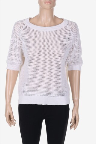 Hemisphere Sweater & Cardigan in S in White: front