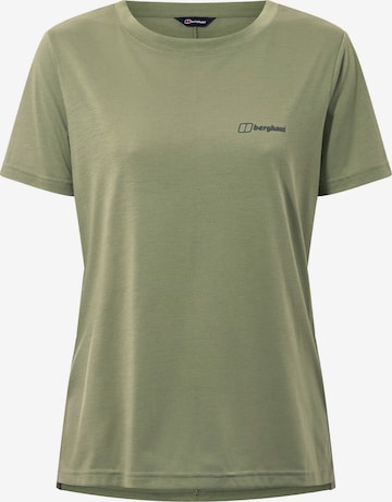 Berghaus Performance shirt in Green: front