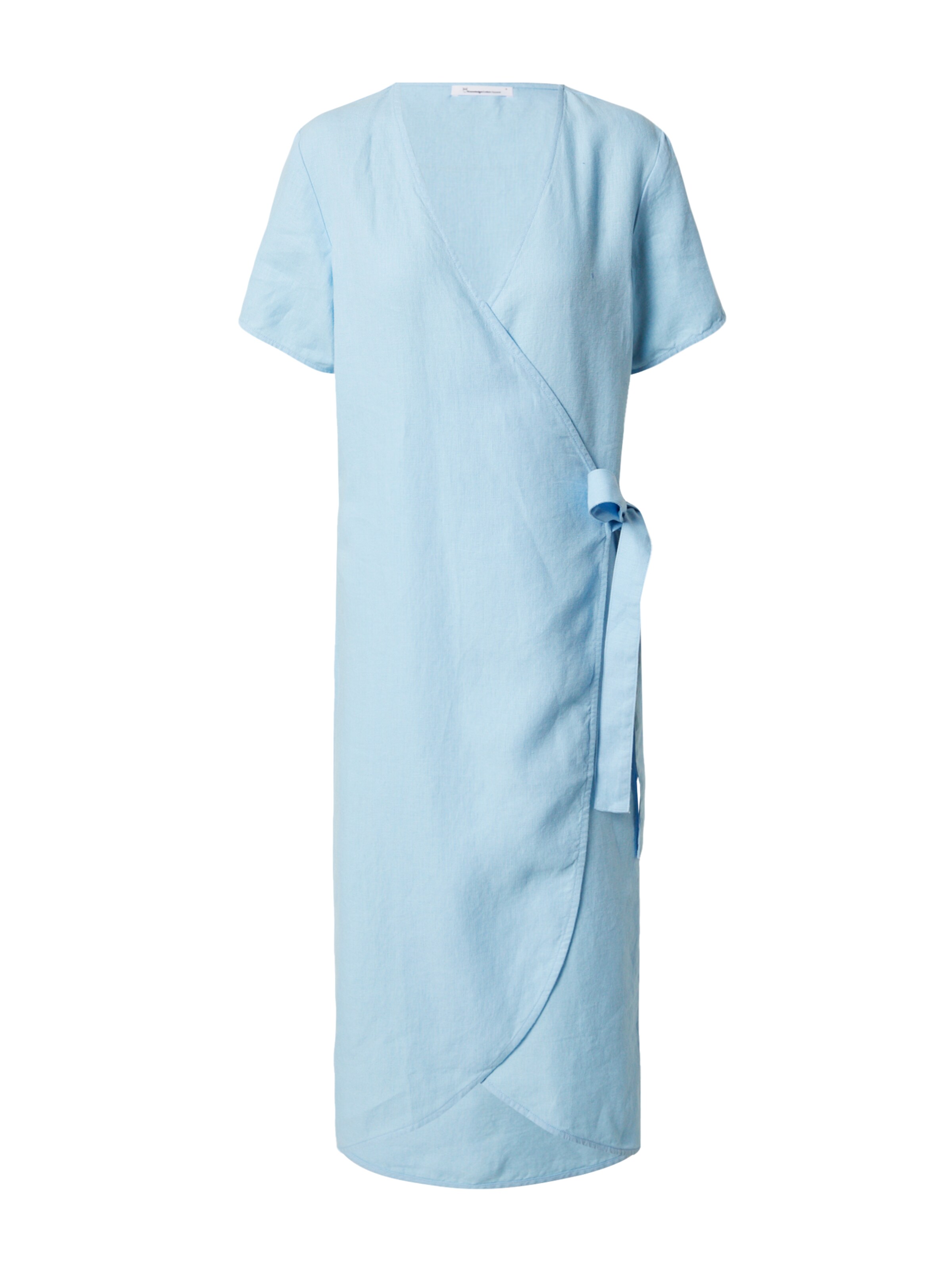 KnowledgeCotton Apparel Dress in Blue: front
