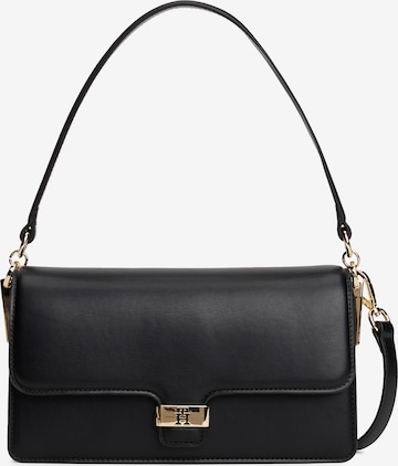 Geantă de umăr 'HERITAGE' de la TOMMY HILFIGER pe negru: față