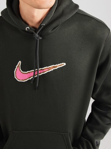 Nike Sportswear Sweatshirt 'CLUB' in Black