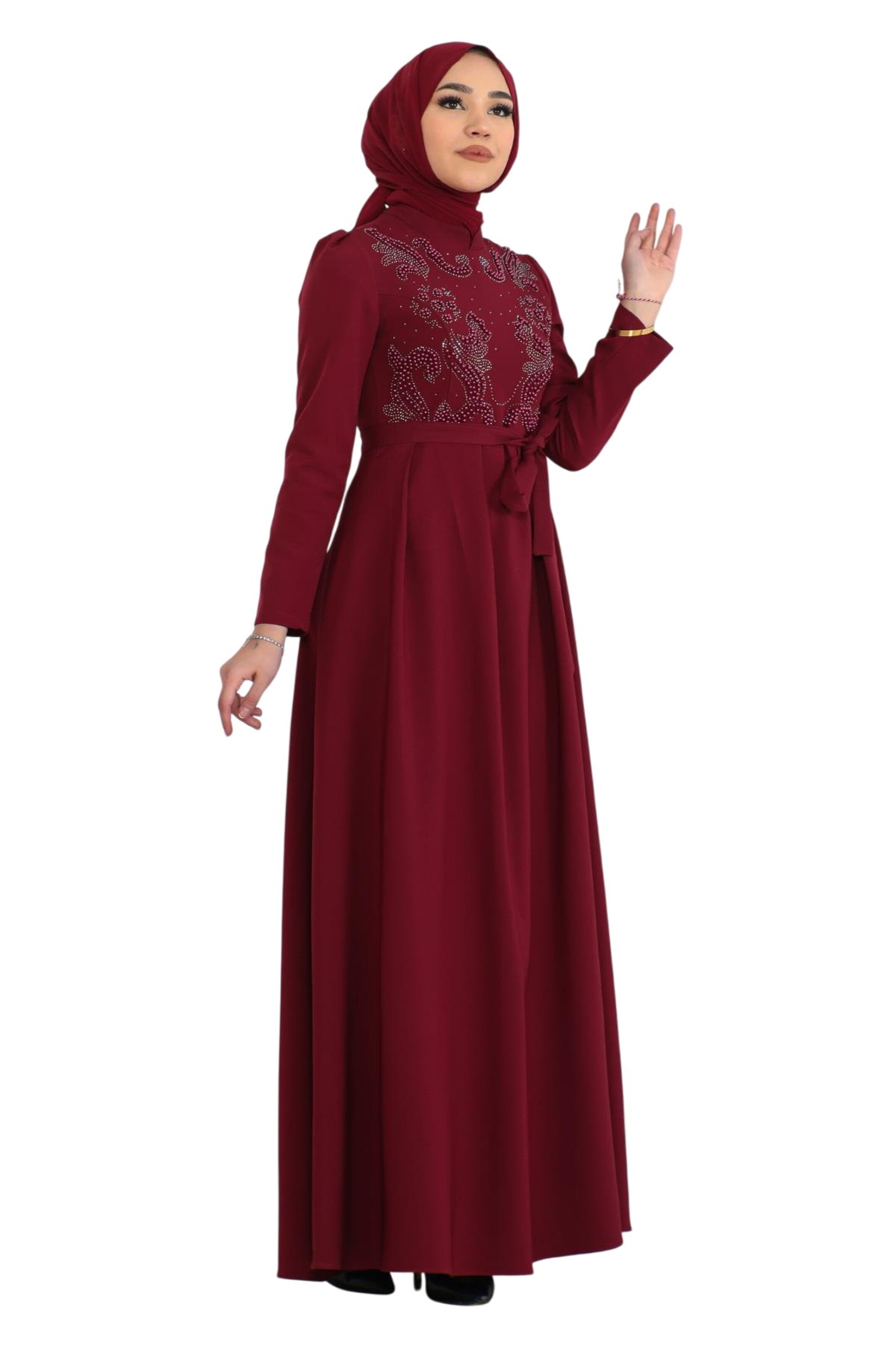 MODAMIHRAM Dress in Red