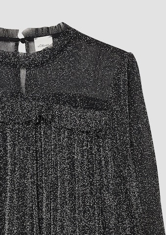s.Oliver Blouse in Zwart