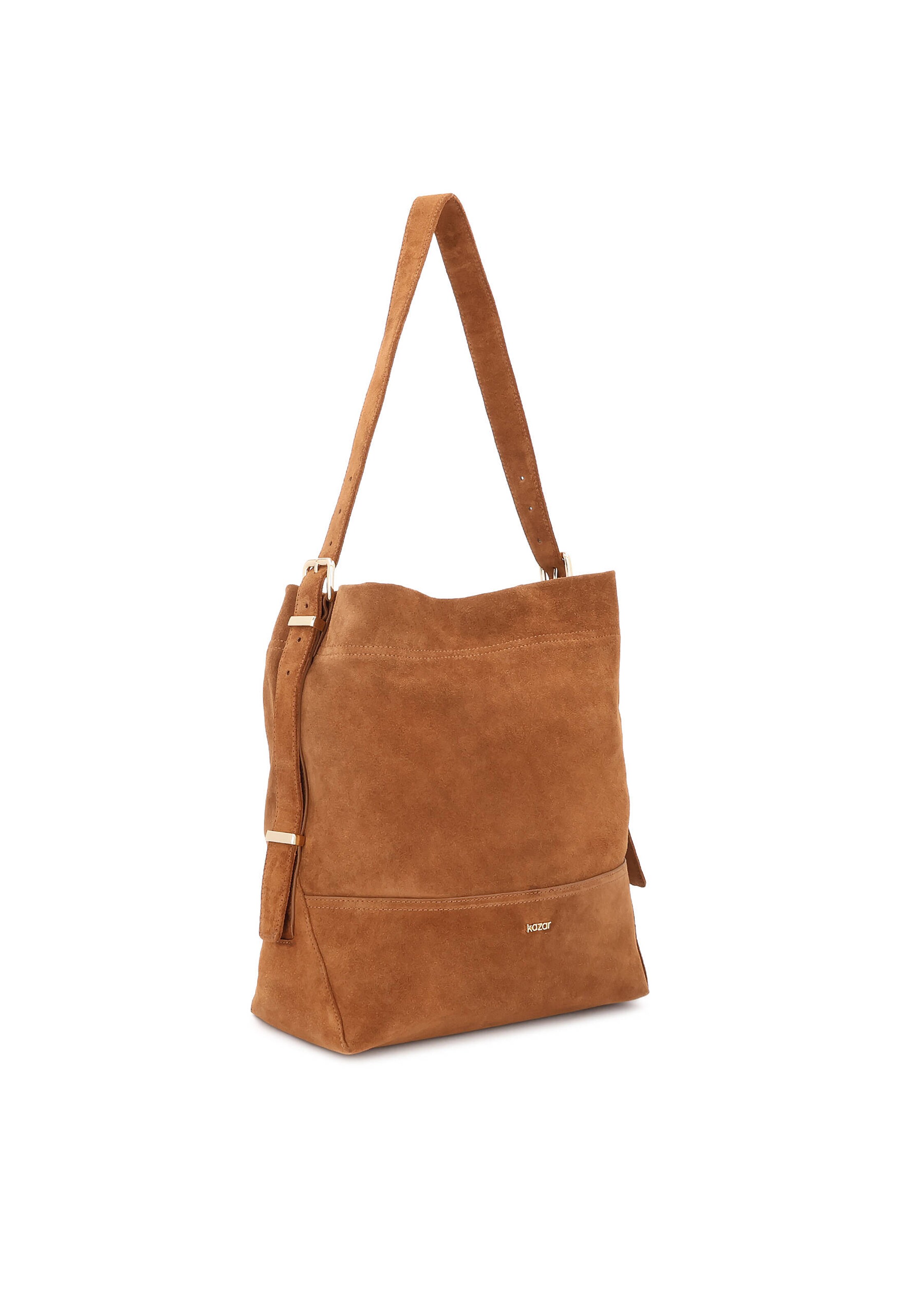 Poche ventrale Kazar en marron