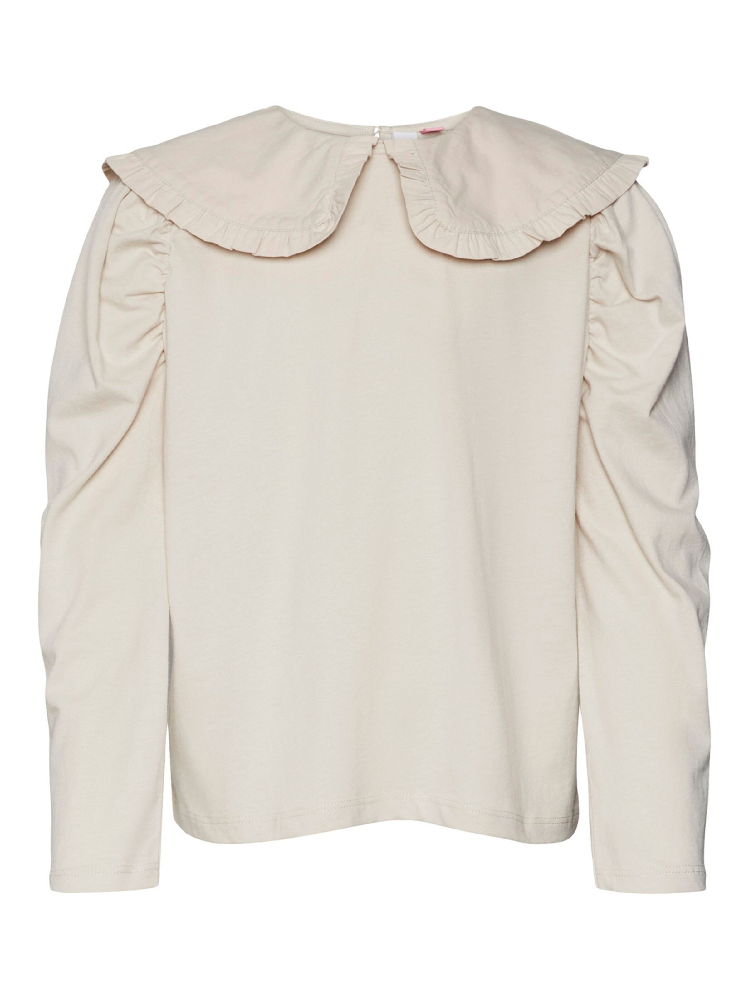 Vero Moda Girl Bluse 'VIBE' in Beige: Vorderseite
