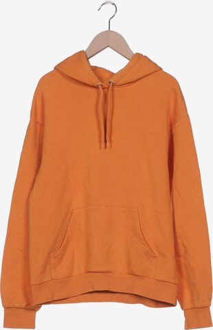 Monki Sweatshirt & Zip-Up Hoodie in XS in Orange: front