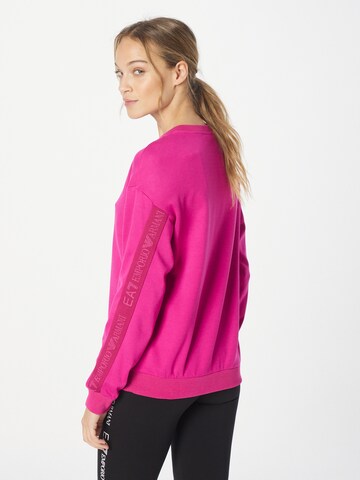 EA7 Emporio Armani Sweatshirt in Roze