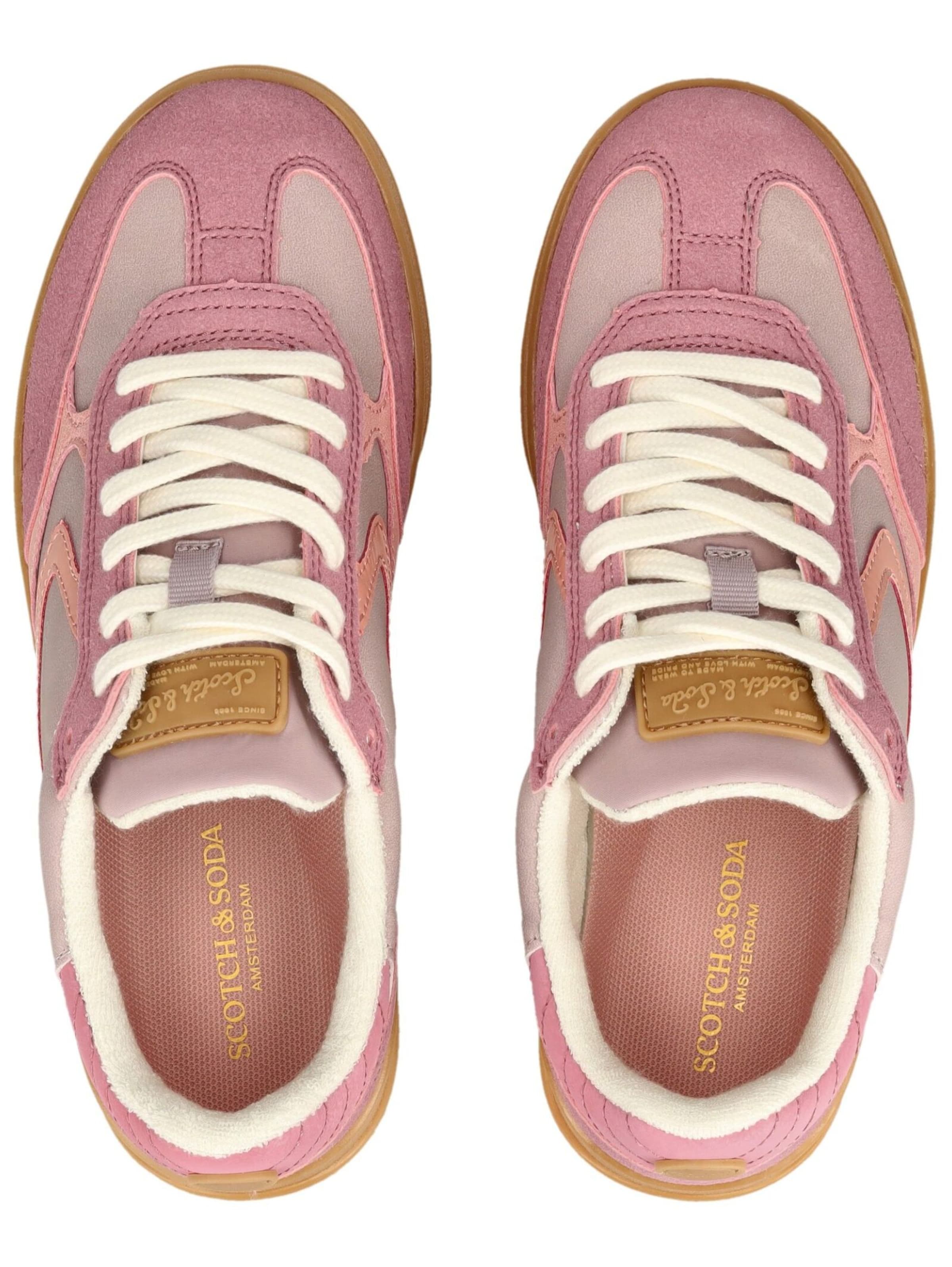 Baskets basses SCOTCH & SODA en rose