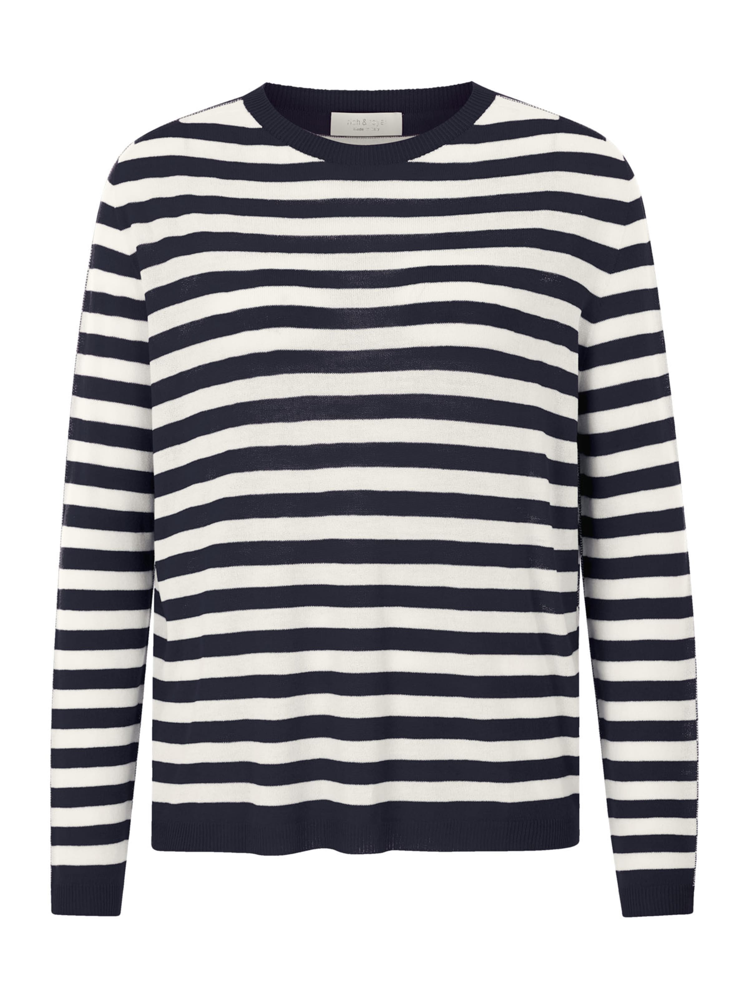 Rich & Royal Svetr – modrá: přední strana