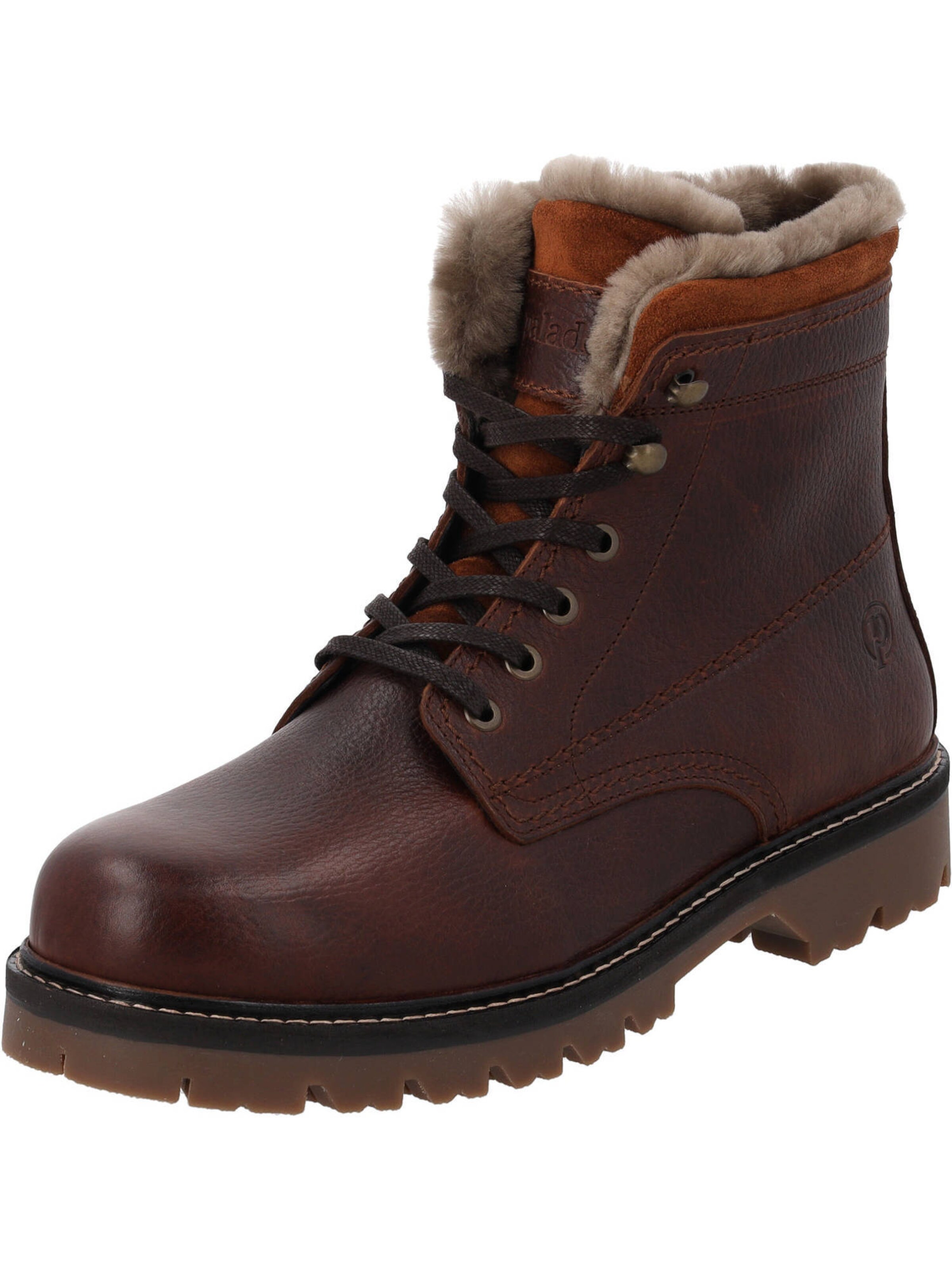 Palado Lace-up boot 'Higlar' in Brown: front