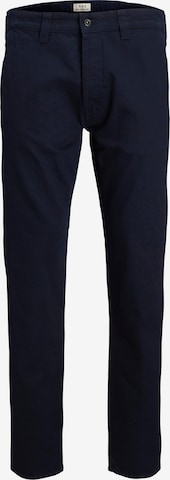 JACK & JONES Regular Chino Pants 'Chris' in Black: front