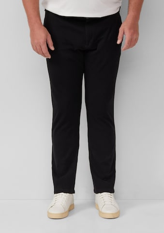 s.Oliver Regular Chino in Zwart