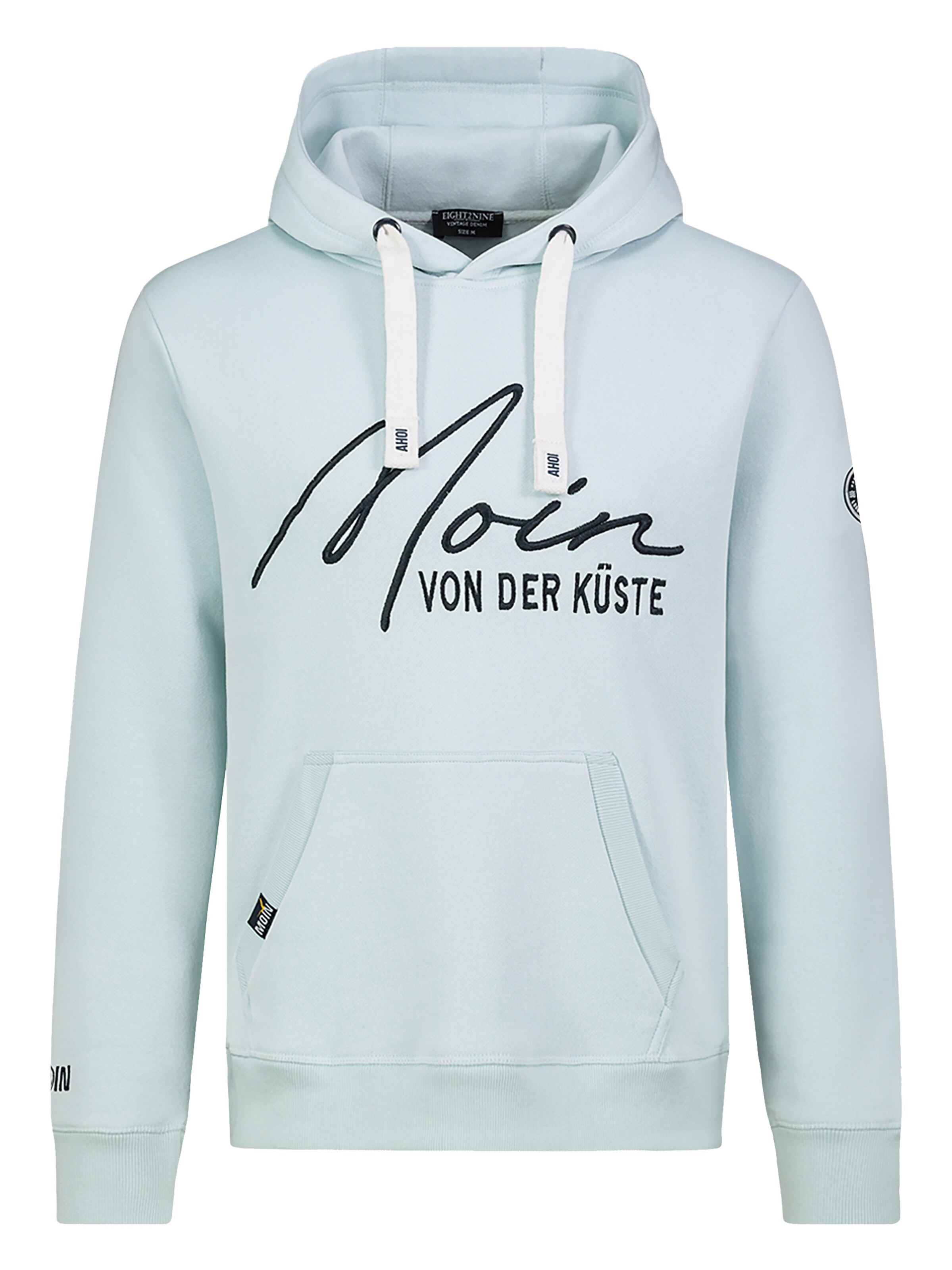 Eight2Nine Sweatshirt 'Moin  ' in Green: front
