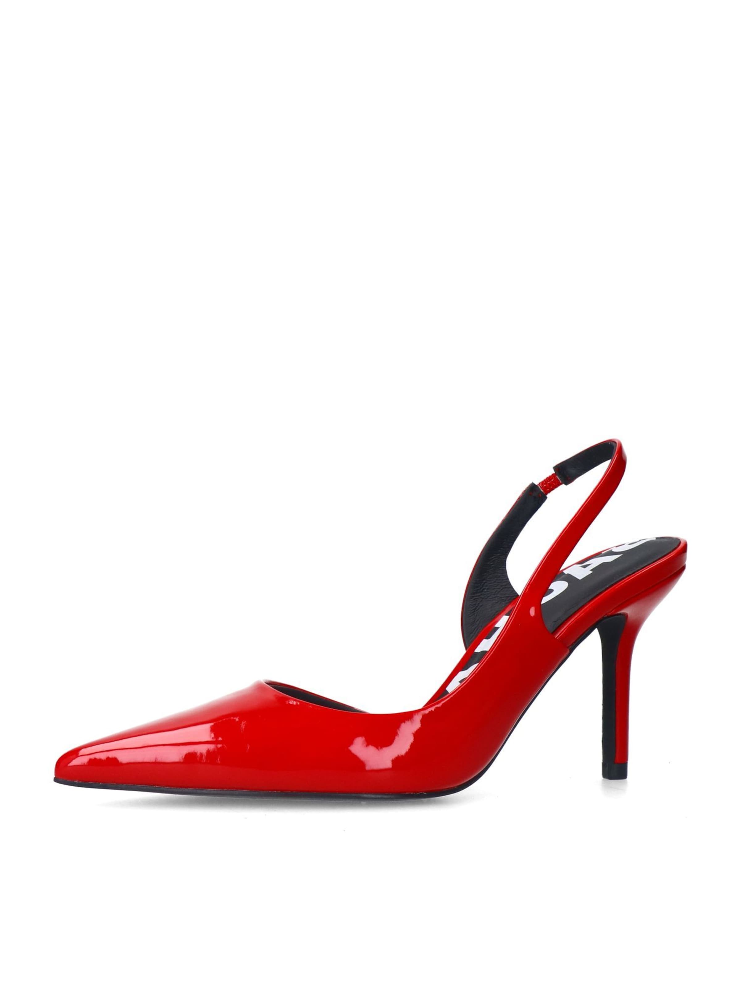 SACHA Pumps in Rot: Vorderseite