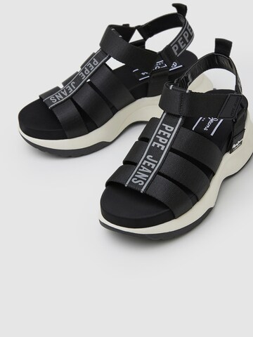 Pepe Jeans Sandals in Black