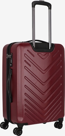 Set di valigie di CHECK.IN in rosso