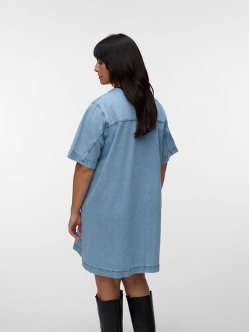 Vero Moda Curve - Vestido 'VMCFONDA' en azul