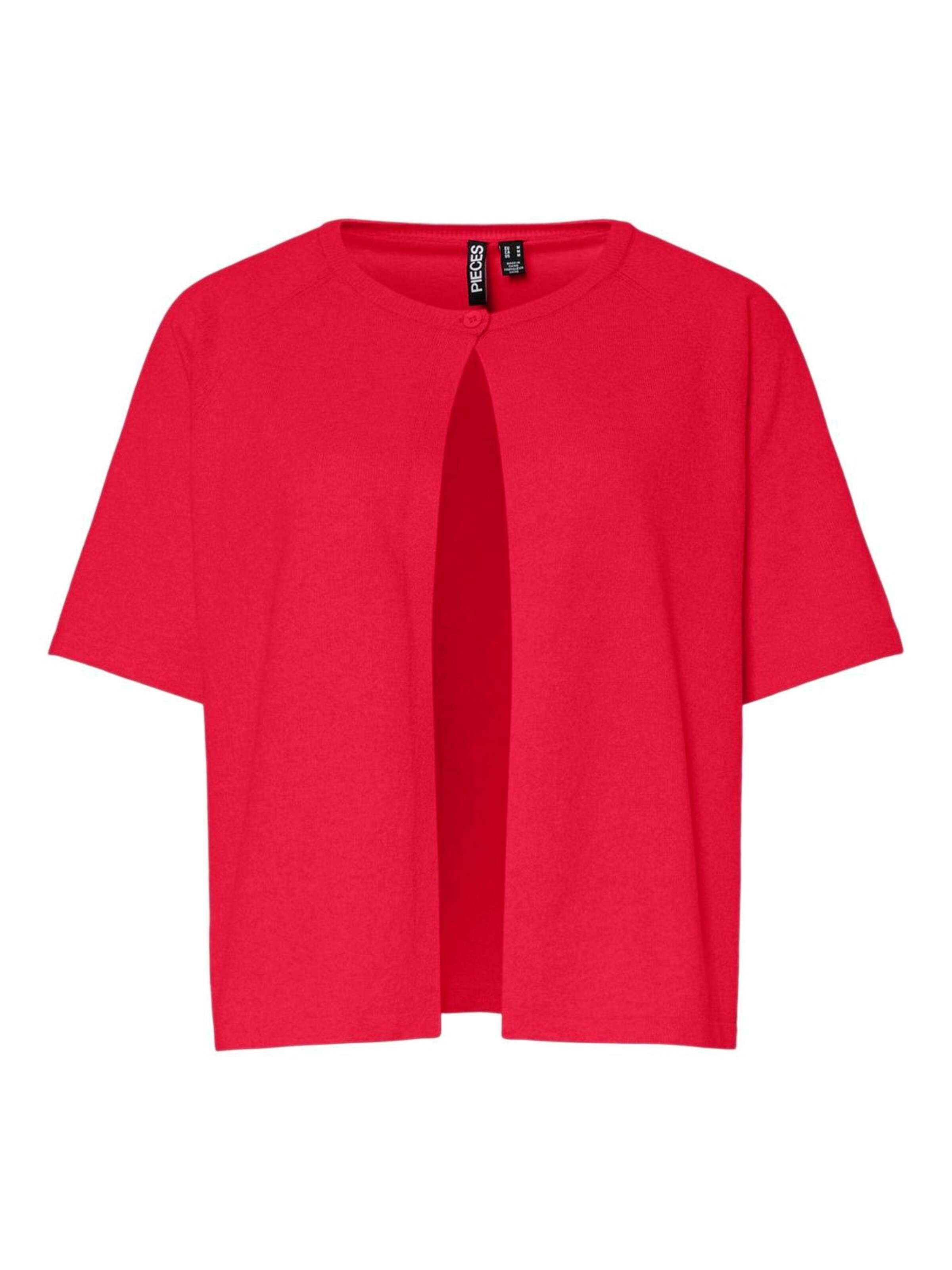Giacchetta 'PCBree' di PIECES in rosso: frontale