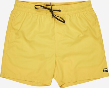 BILLABONG Badeshorts 'All Day' in Gelb: Vorderseite