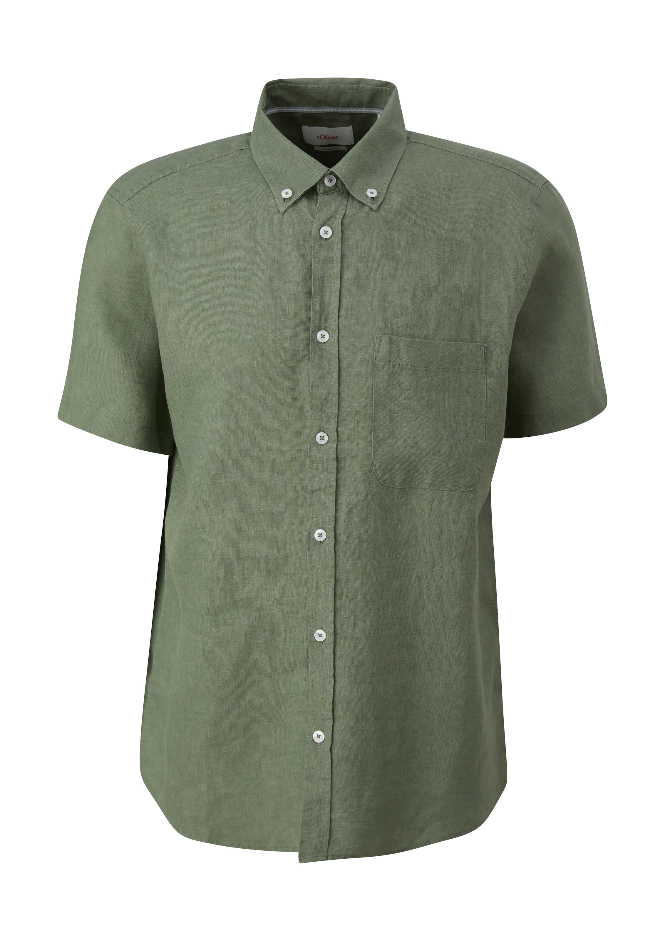 Chemise s.Oliver en vert : devant